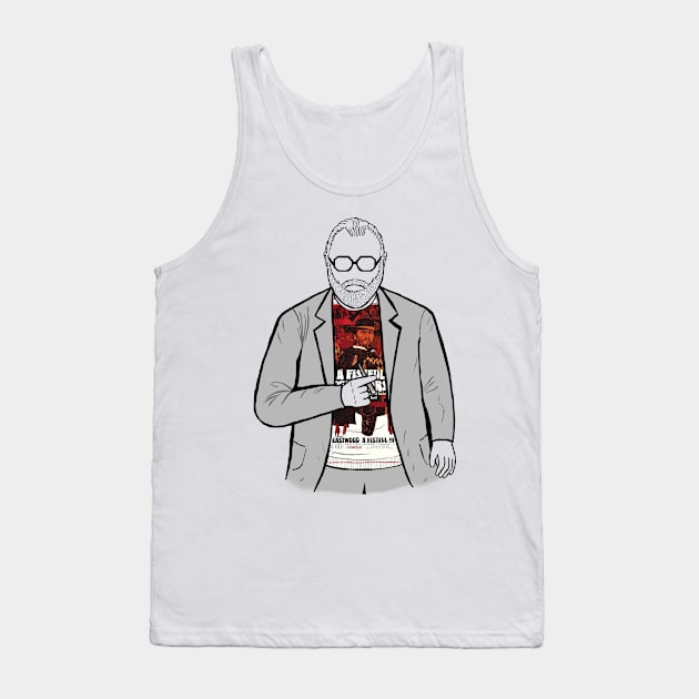 Sergio Leone director of A Fistful of Dollars Tank Top by Youre-So-Punny